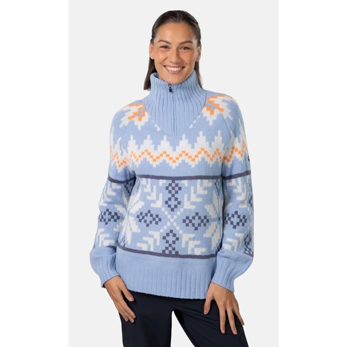 Kari Traa- Amelia Knit - Pulover- Pastel Light Blue