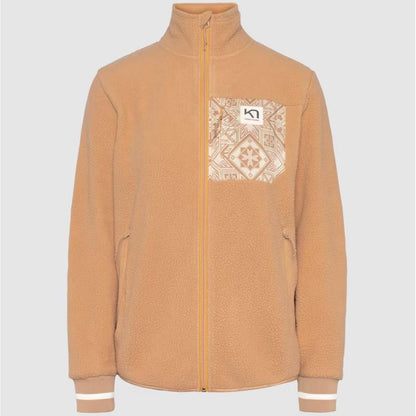 Kari Traa Rothe Midlayer cork Damen Fleecejacke