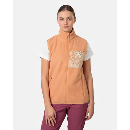 Kari Traa Rothe Vest cork Damen Fleece Weste