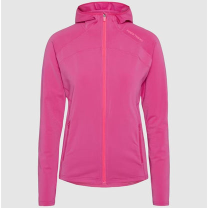 Kari Traa Mija Hooded Fleece berry Damen Fleecejacke