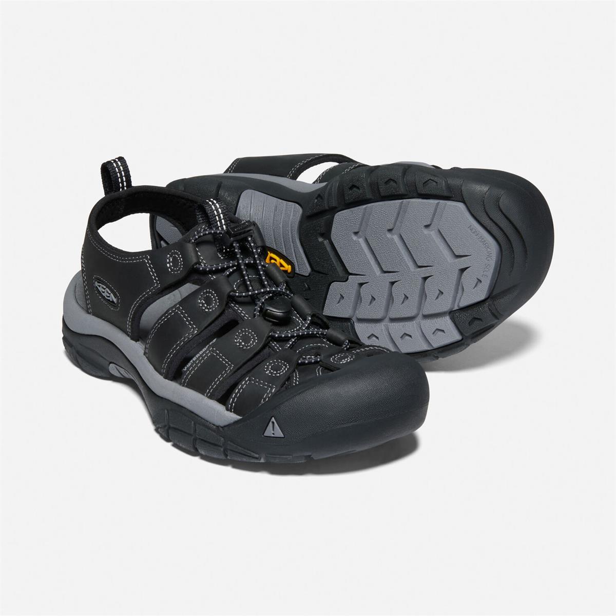 Keen Newport Sandale Herren black/steel grey