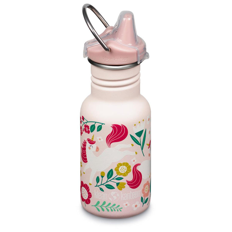 Klean Kanteen Trinkflasche Kid Classic Sippy Cap 355ml Edelstahl