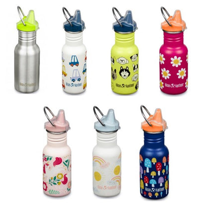 Klean Kanteen Trinkflasche Kid Classic Sippy Cap 355ml Edelstahl