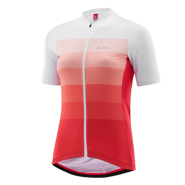 Löffler W Bike Jersey FZ Rainbow poppy red