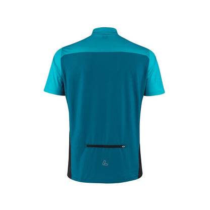 Löffler Herren Bike Shirt HZ Sparta Topaz