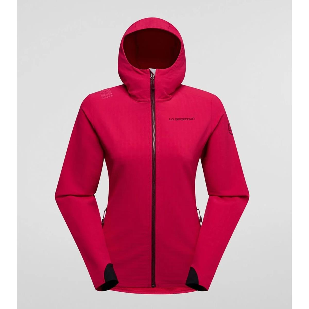 La Sportiva Descender Storm Jkt Damen azalea/redwood