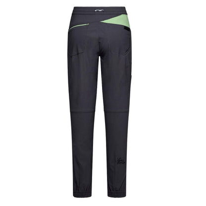 La Sportiva Mantra Pant W onyx aspen green Damen Kletterhose