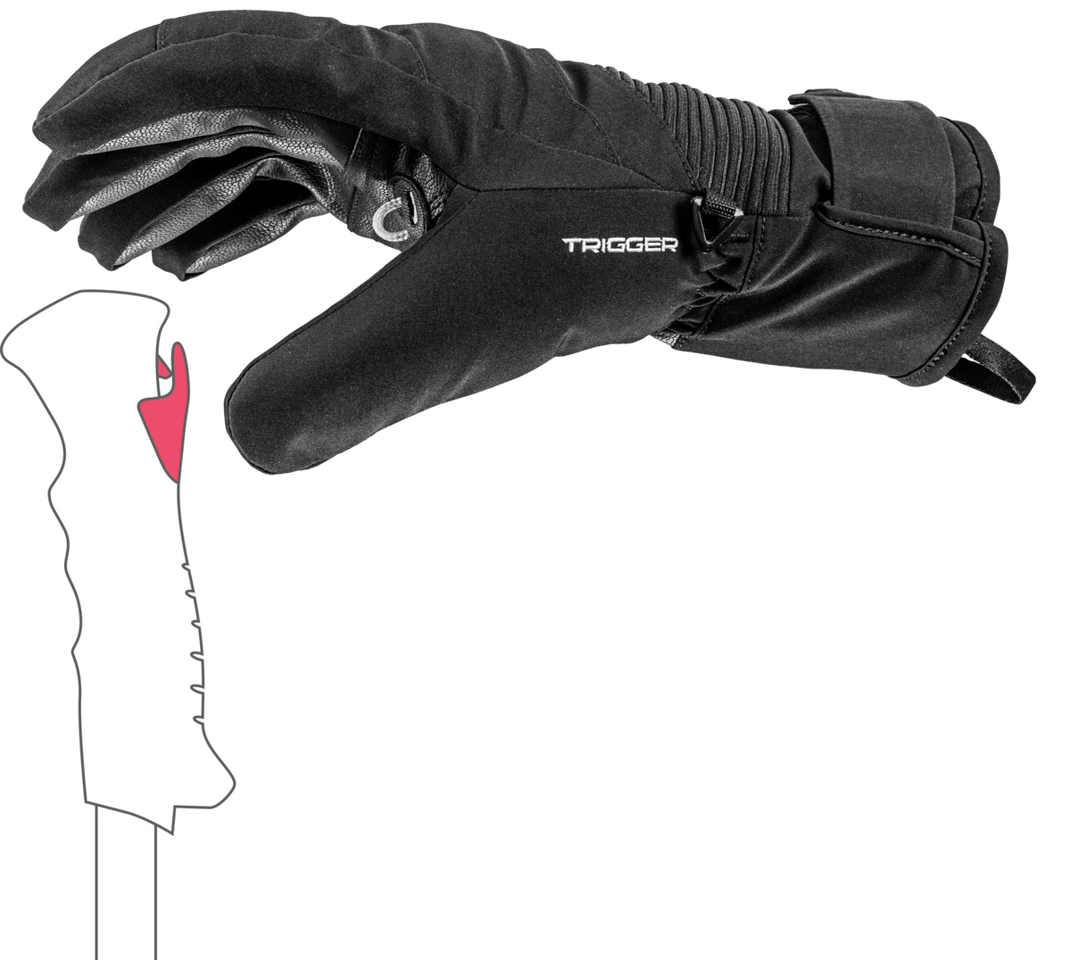 LEKI Voltec TR - black