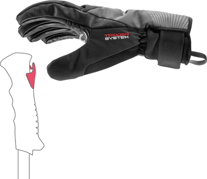 LEKI Sparrow 3D - black-graphite