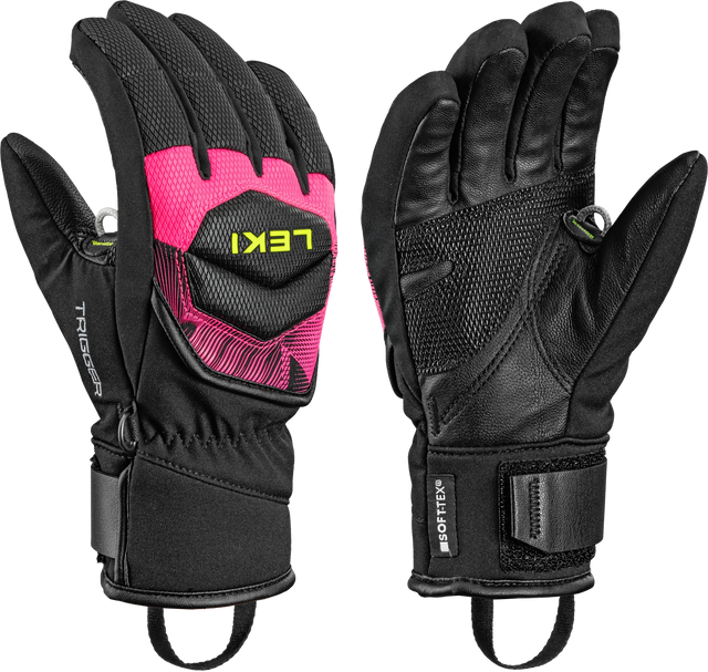 LEKI WCR Core TR Junior black-neonpink-neonyellow