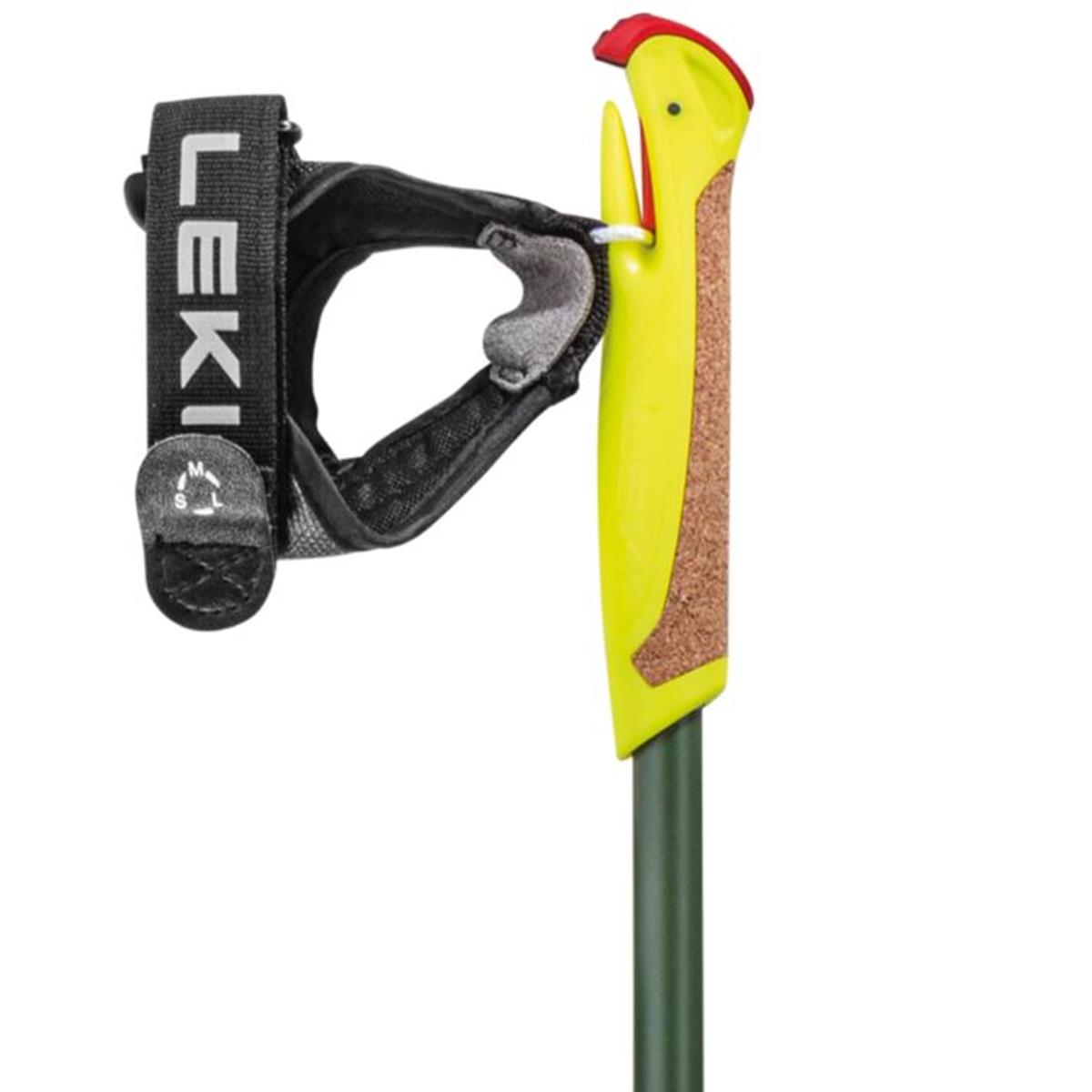 Leki Walker XS green metallic olivgreen white