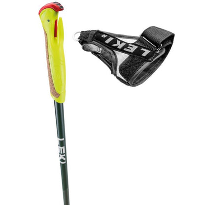 Leki Walker XS green metallic olivgreen white