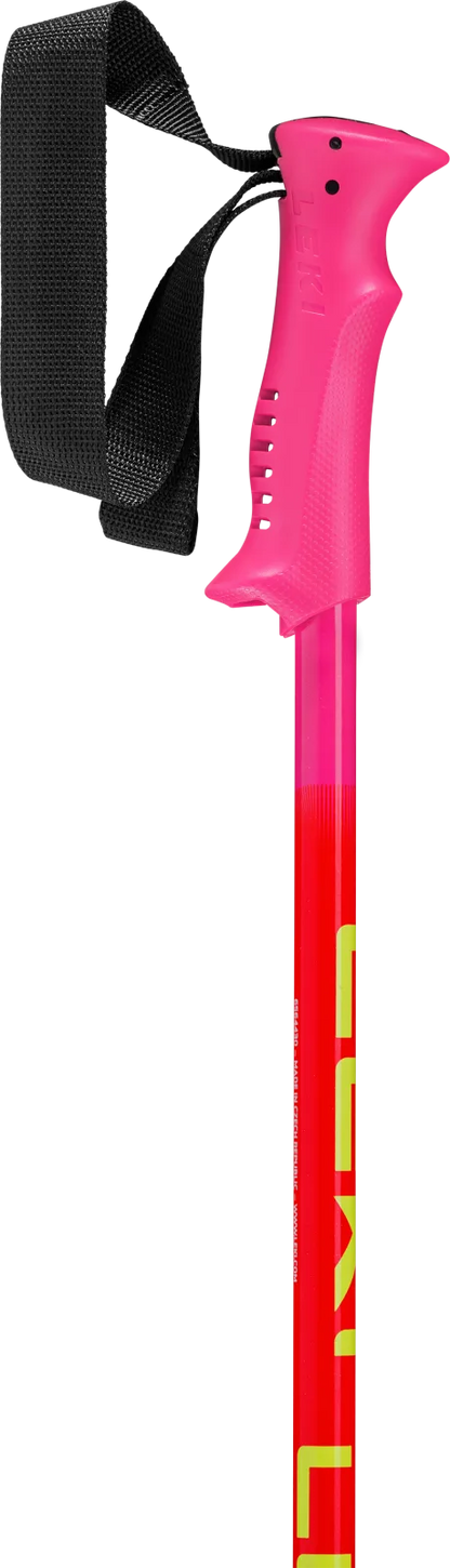 LEKI Racing Kids - neonpink-neonorange-neonyellow