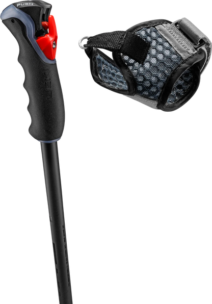 LEKI Black Venom GS TR - black-carbon structure