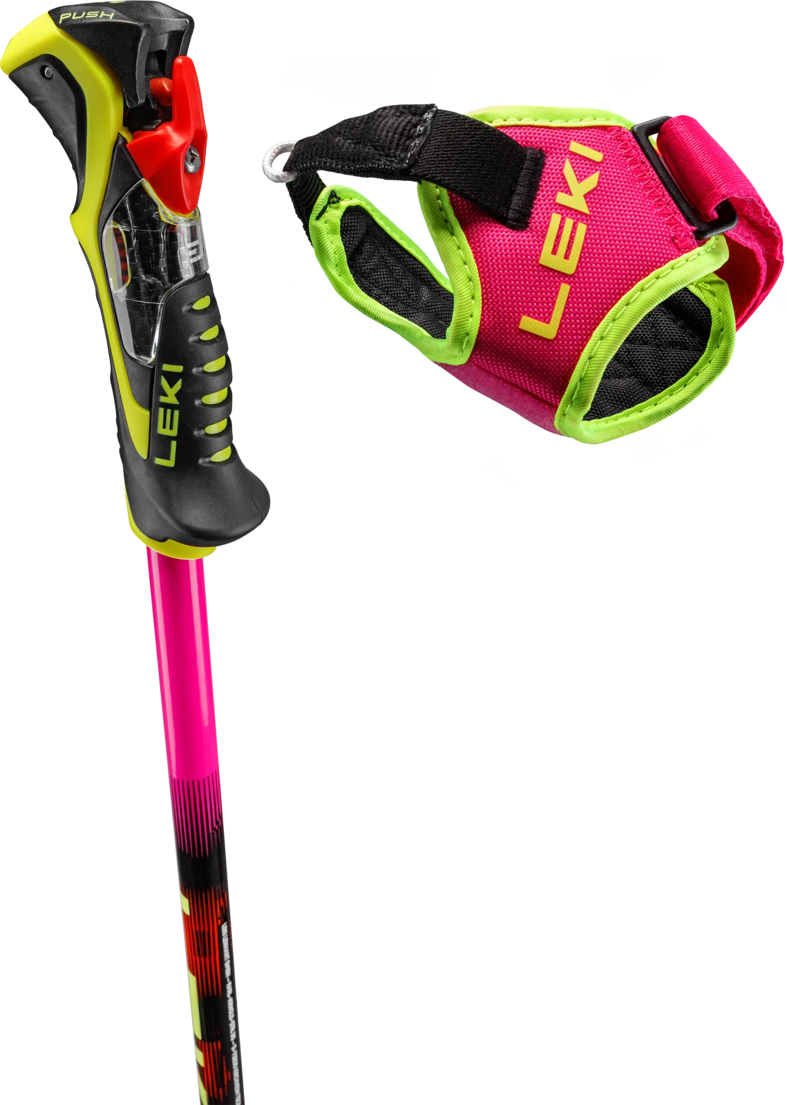 Leki Venom SL TR - neonpink-neonorange-neonyellow