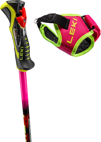 Leki Venom SL TR - neonpink-neonorange-neonyellow