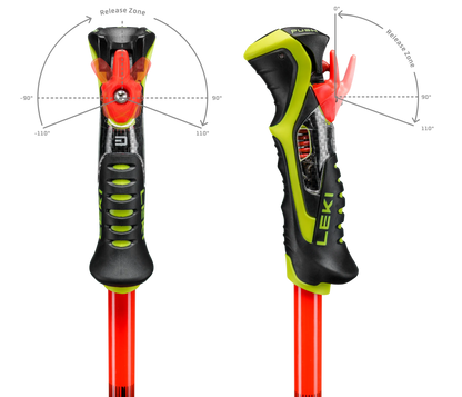 LEKI WCR Pro Lite SL TR bright - red-violet-neonyellow