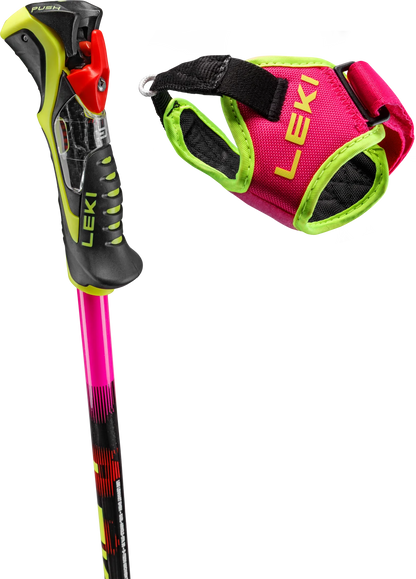LEKI WCR Pro Lite SL TR - neonpink-neonorange-neonyellow