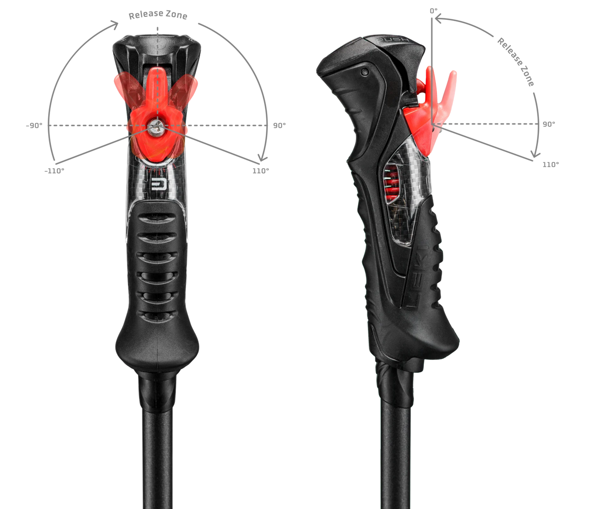 LEKI Carbon 14 TR - naturalcarbon-black-white