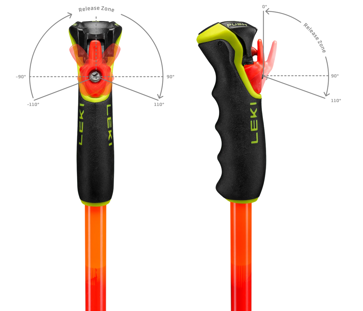 LEKI Wyldbird TR - neonorange-neonyellow-bright red, Bild 6 von 6