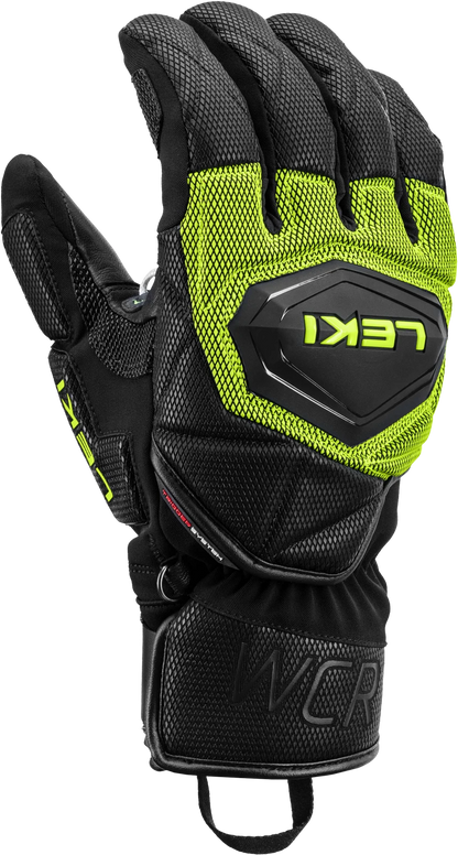 LEKI WCR Coach 3D - black-ice lemon