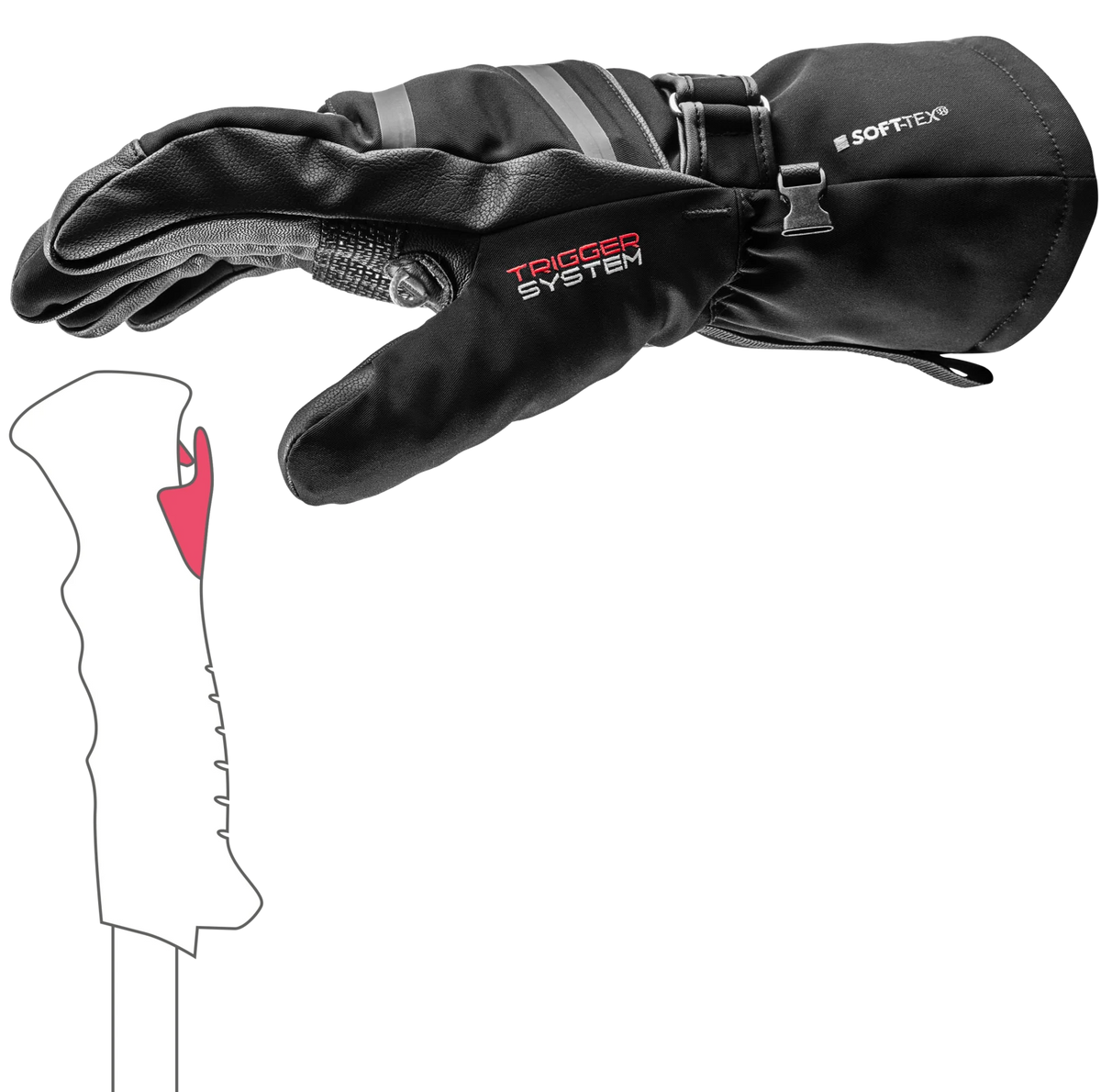 LEKI Detect XT 3D - black, image 3 of 3