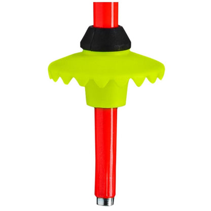 Leki Racing Kids bright red-black-neonyellow