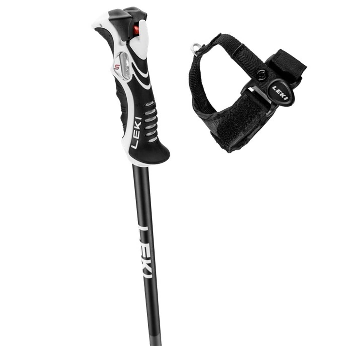 Leki Bold Lite S dark anthracite-black-neongreen, Bild 3 von 4