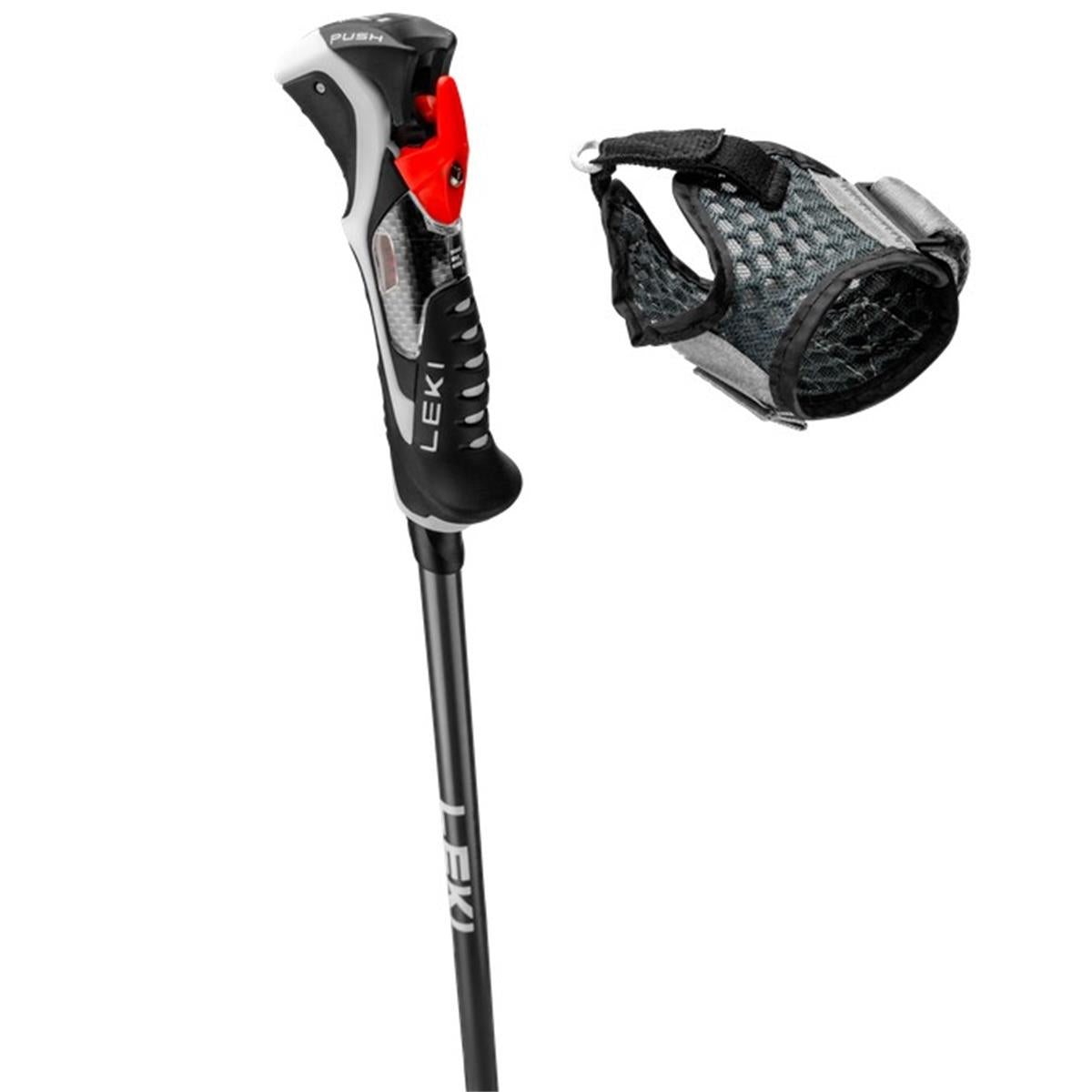 Leki Carbon 14 3D black-dark anthracite-bright red, Bild 3 von 4
