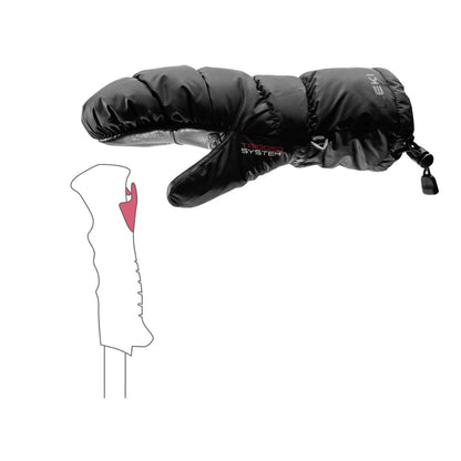 Leki Glace 3D Women Mitt - black