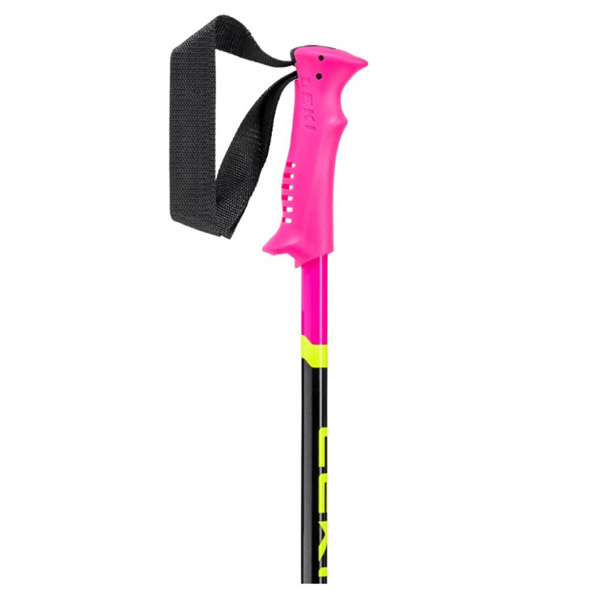 Leki Racing Kids - neonpink/black/neonyellow, image 2 of 3