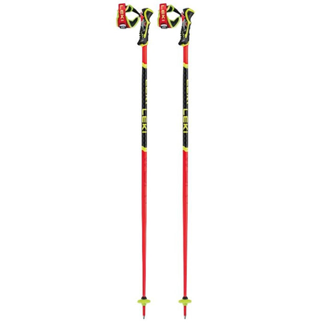 Leki WCR SL 3D bright red black neonyellow