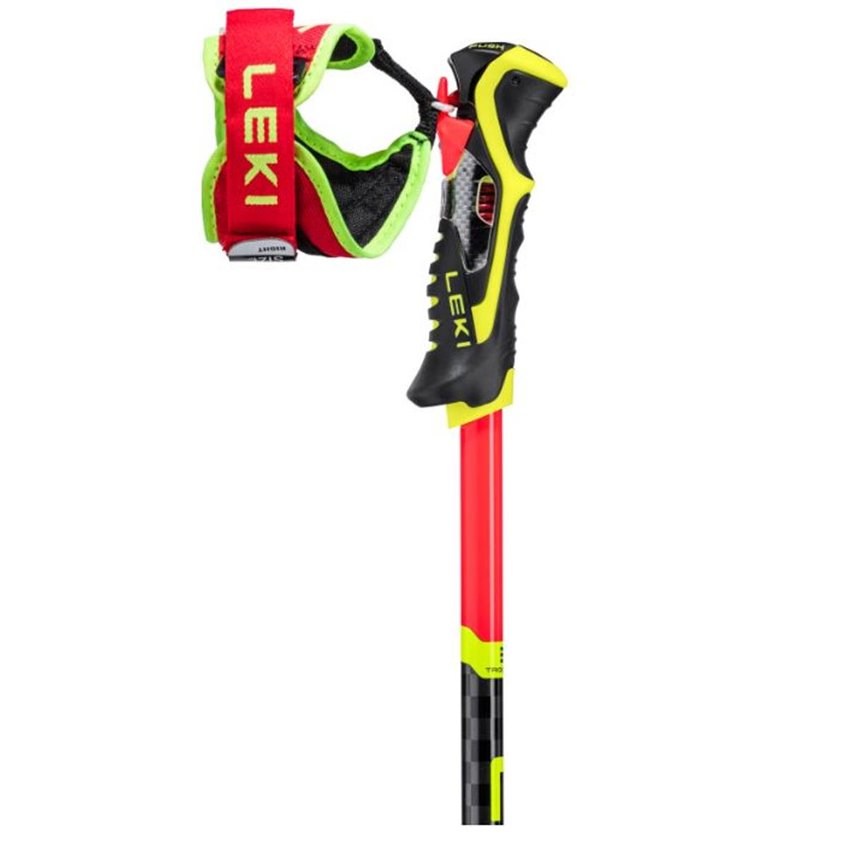 Leki Venom SL 3D bright red black neonyellow, image 3 of 7
