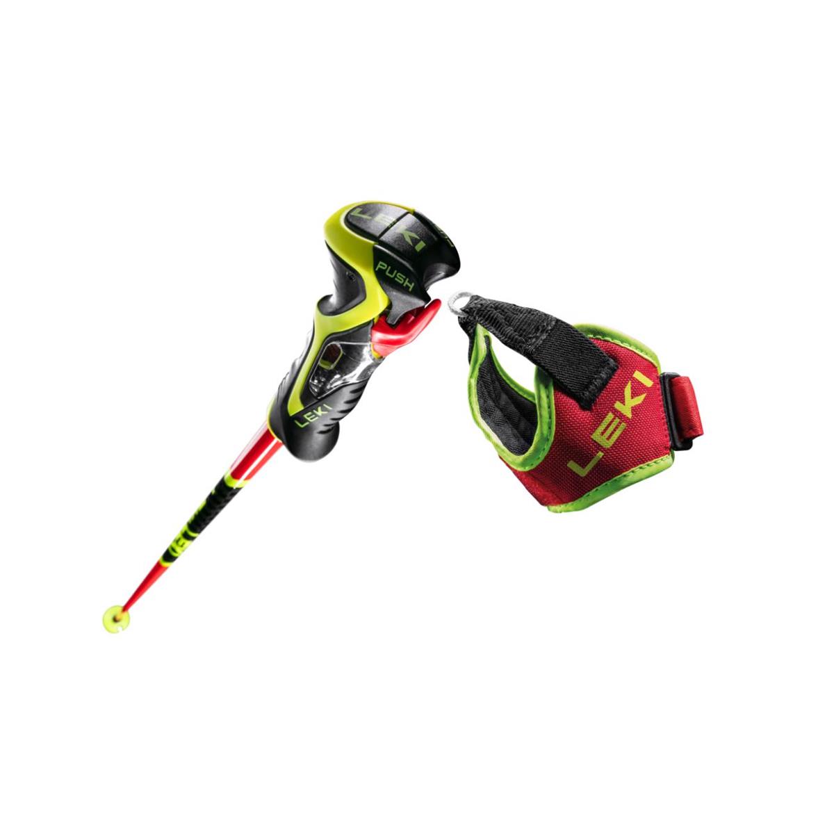 Leki Venom SL 3D bright red black neonyellow, image 4 of 7
