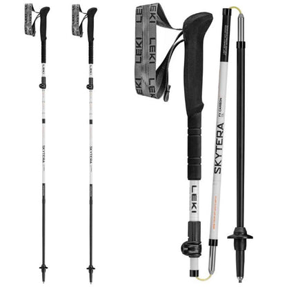 Leki Skytera FX Carbon SL white black orange