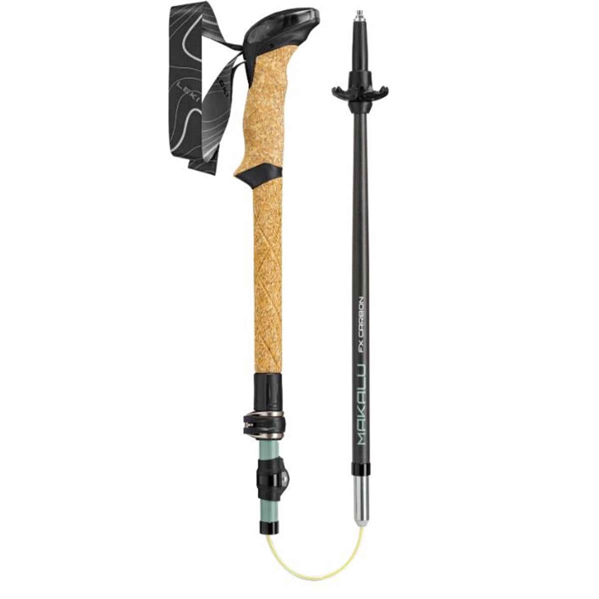 Leki Makalu FX Carbon naturalcarbon greygreen white