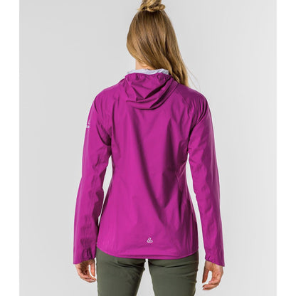 Löffler Damen Hooded Jacket WPM Pocket Purple