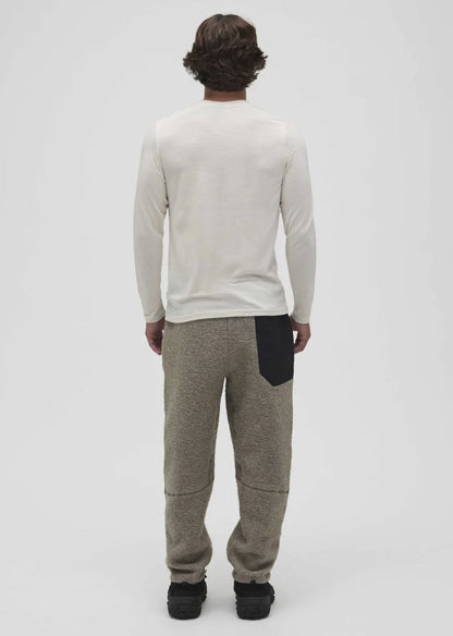 M LS Merino Crew off white