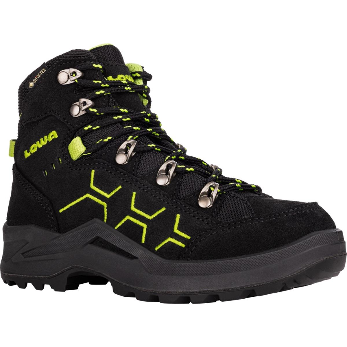 Lowa Kody Evo GTX Mid Junior schwarz limone