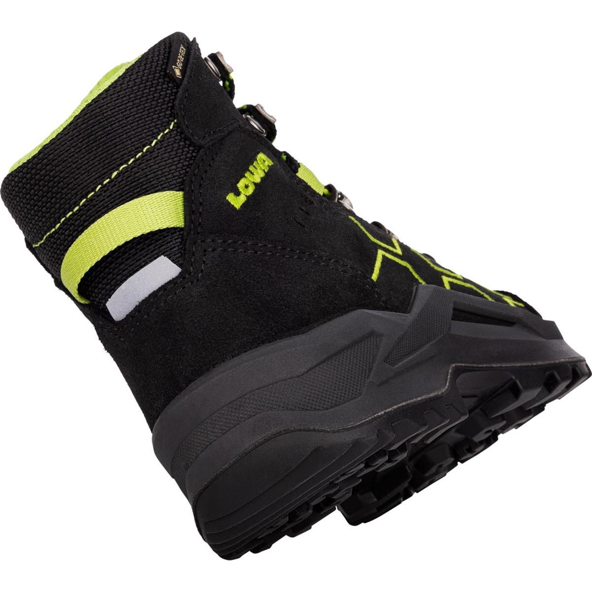 Lowa Kody Evo GTX Mid Junior schwarz limone