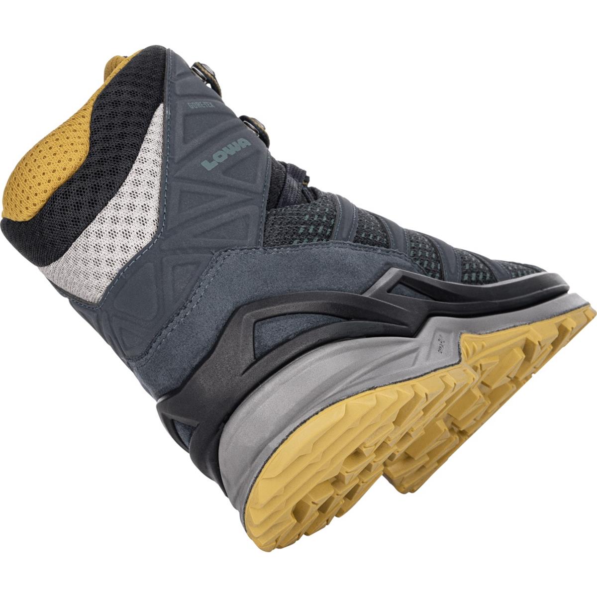 Lowa Innox Pro GTX Mid stahlblau senf, Bild 4 von 6