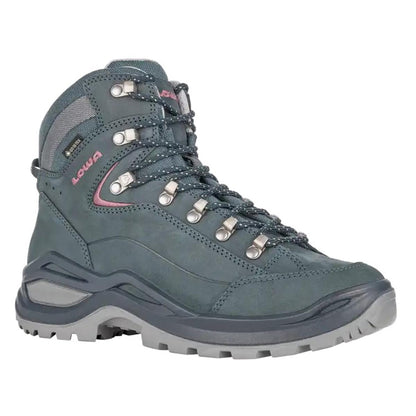 Lowa Renegade Evo GTX Mid Ws stahlblau alt rosa
