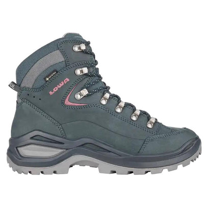 Lowa Renegade Evo GTX Mid Ws stahlblau alt rosa