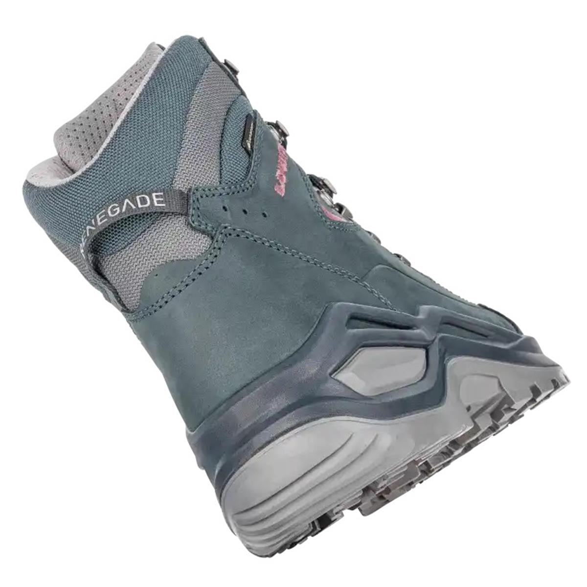Lowa Renegade Evo GTX Mid Ws stahlblau alt rosa