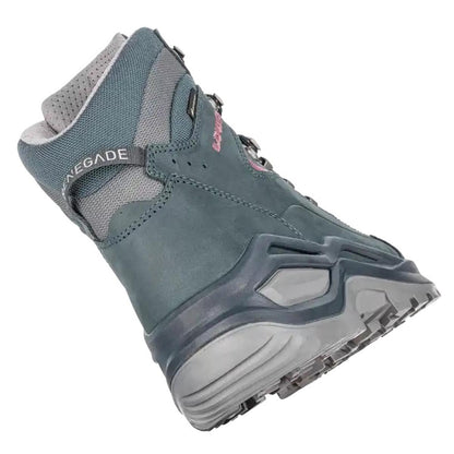 Lowa Renegade Evo GTX Mid Ws stahlblau alt rosa