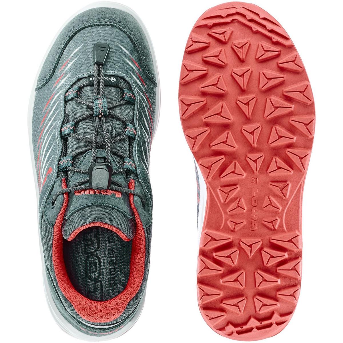 Lowa Zirrox II GTX Lo Junior graphit koralle