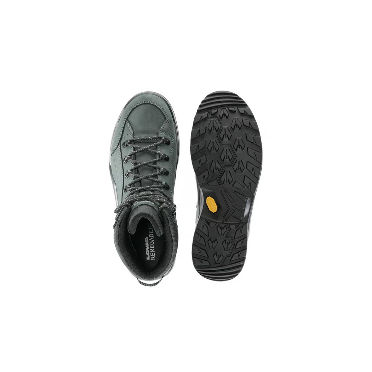 Lowa Herren Trekkingschuhe Renegade Evo GTX Mid Grau / Grau, Bild 5 von 7