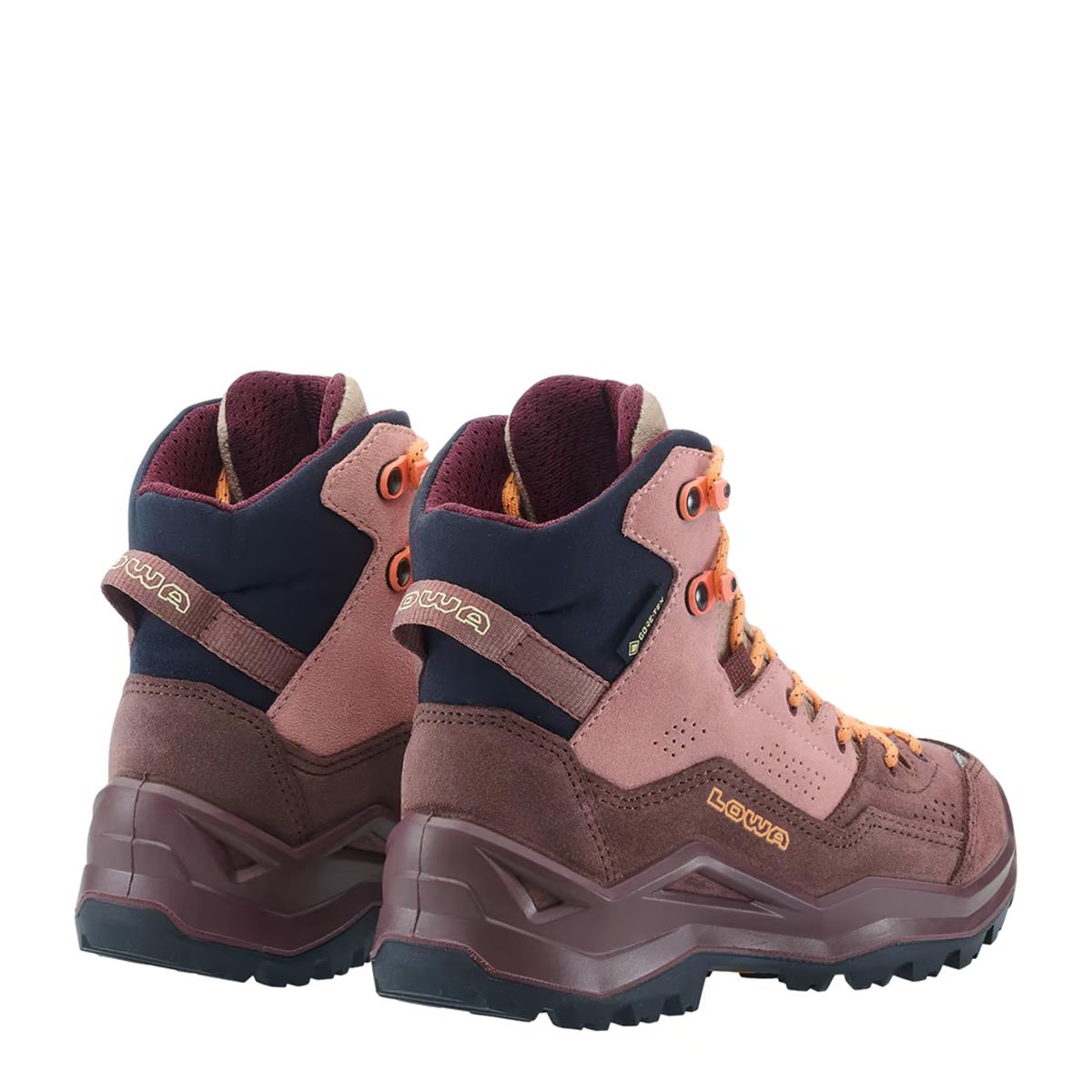 Lowa Kinder Outdoorschuhe Wandax GTX MID Junior Altrosa/ Alt Rosa, Bild 3 von 7