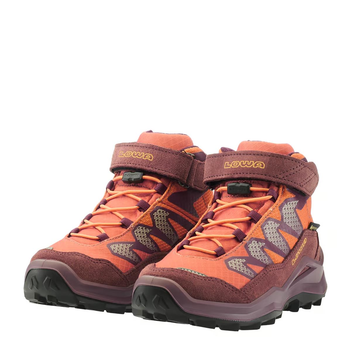 Lowa Kinder Outdoorschuhe Maddox Pro GTX MID VC Junior Altrosa/ Ton, image 2 of 6