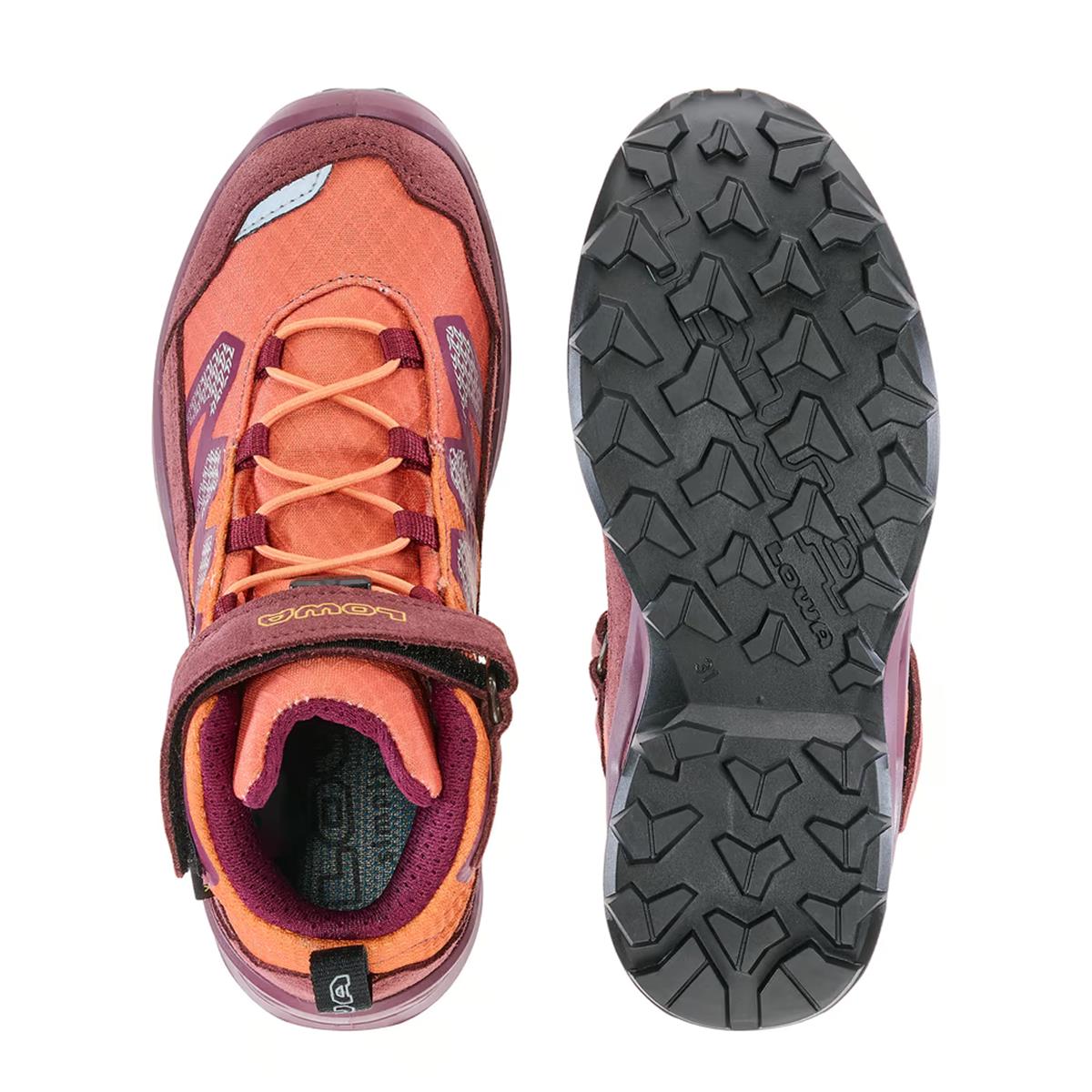 Lowa Kinder Outdoorschuhe Maddox Pro GTX MID VC Junior Altrosa/ Ton, image 5 of 6